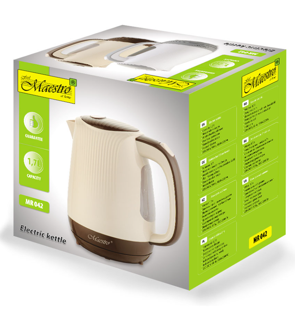 Электрочайник Maestro MR-042-Beige (MR-042-BEIGE) 1,7 л - изображение 2