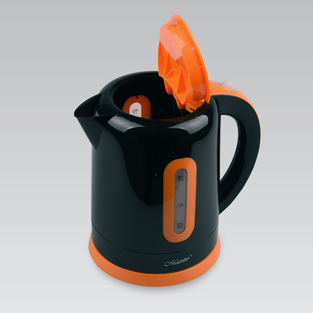 Электрочайник Maestro MR-040-Black 1.7л пластиковый черный (MR-040-BLACK) 2000 Вт - изображение 2