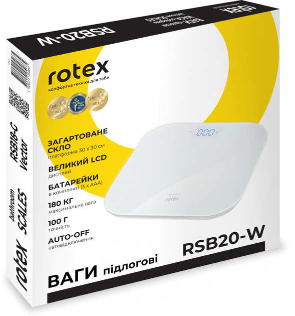 Весы напольные Rotex RSB20-W - изображение 5