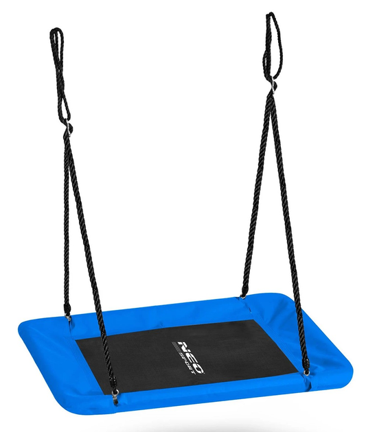 Садова гойдалка Neo-Sport Лелече гніздо Swingo 110 x 70 см Синя (5903890627225) - зображення 1