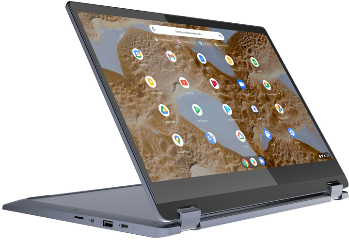 Сенсорный ноутбук 15.6" Lenovo IdeaPad Flex 3 Chrome 15IJL7 (82T3001MUK) Intel Celeron N4500 RAM 4GB eMMC 128GB 10ч батарея ChromeOS (RUS) (102112754) - Уценка - изображение 8