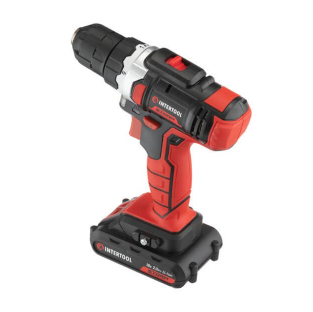 Шуруповерт акумуляторний Intertool 18 В SemiPRO WT-0314 - зображення 2