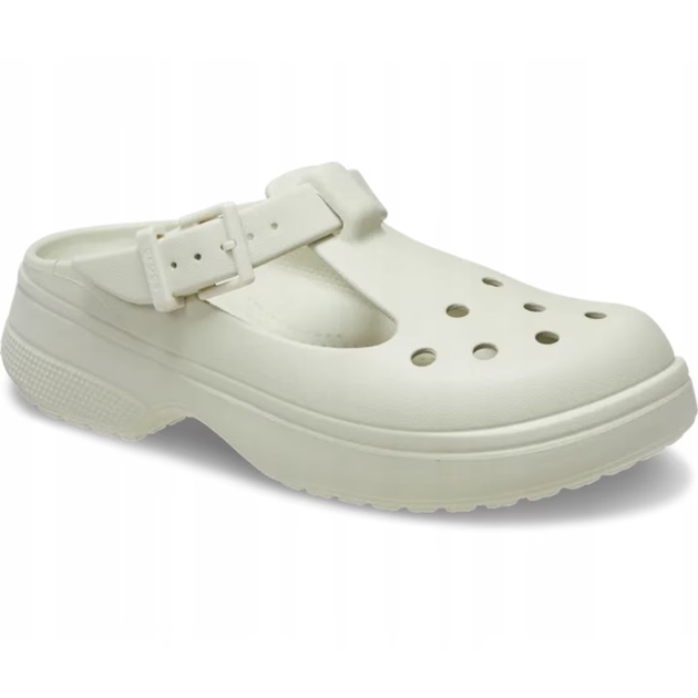 Жіночі сандалі Крокс Бежеві Crocs Classic Mary Jane Bone (39-40, бежевий) - изображение 2