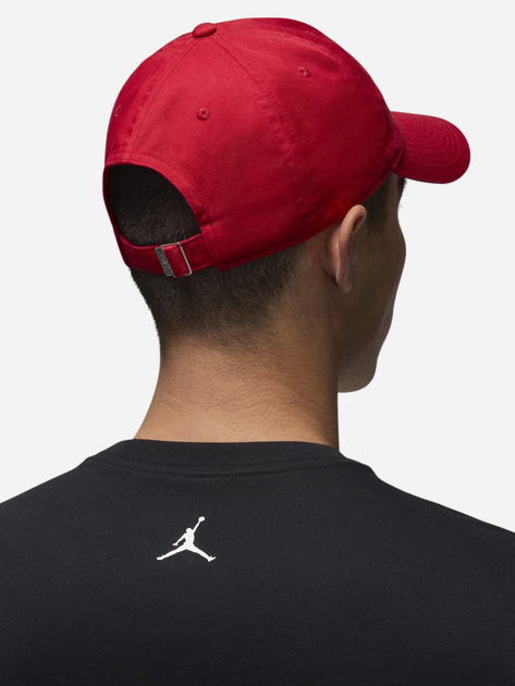 Кепка Nike U J Club Cap Us Cb Wsh Jm HQ1963-687 S/M Червона (197600969025) - зображення 2