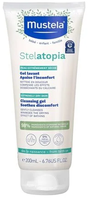 Гель Mustela Stelatopia Cleansing Gel очищуючий 200 мл (3504105019846) - зображення 1