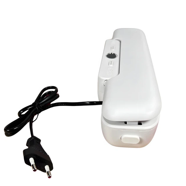 Вакуумний пакувальник 2 в 1 Vacuum Sealer 120W тихий та потужний вакууматор для дому і запаювання FK-7912 і 10 пакетів в подарунок розмір пакетів до 28 см - изображение 6