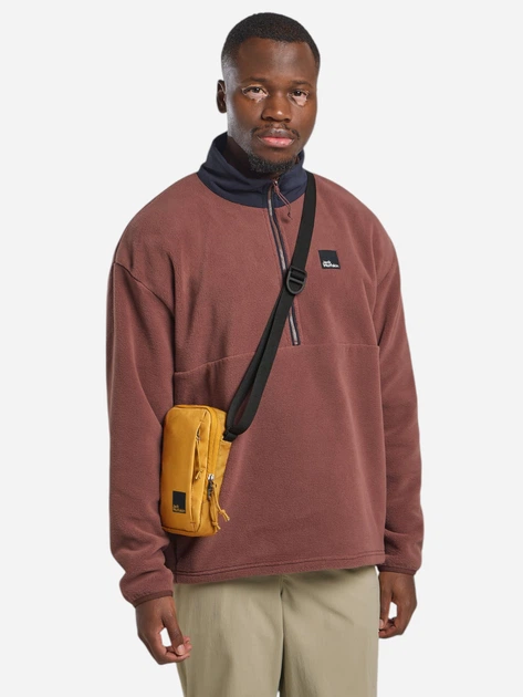 ぼん Сумка кросс-боди через плечо мужская тканевая Jack Wolfskin Konya