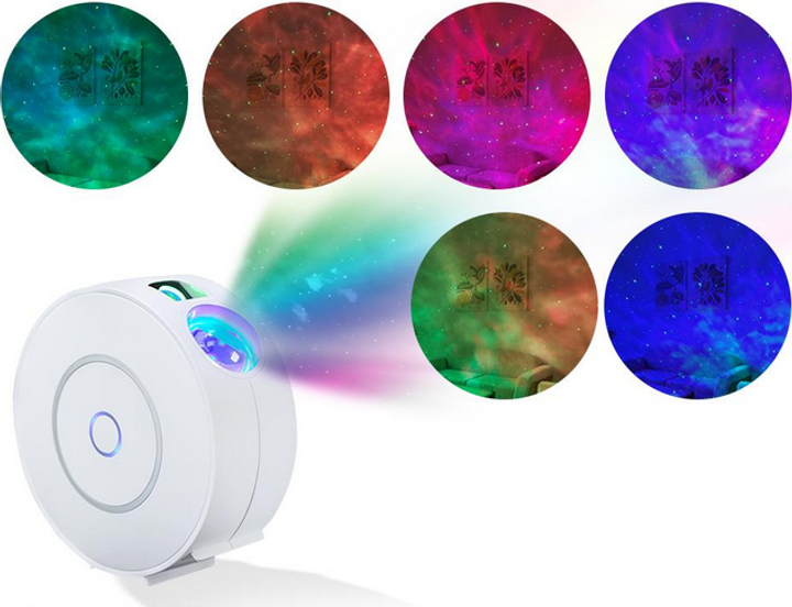 Проектор зоряного неба Moes Tuya LED RGB + Laser Wi-Fi (5902135154168) - зображення 2