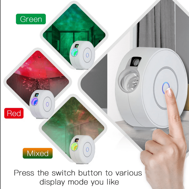 Проектор зоряного неба Moes Tuya LED RGB + Laser Wi-Fi (5902135154168) - зображення 3