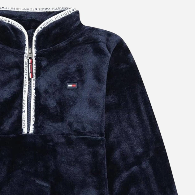 Подростковый теплый свитшот для мальчика Tommy Hilfiger 940855683 176 см Синий (1159849181) - изображение 3