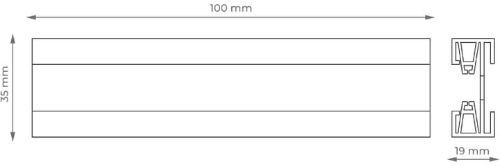 Комплект трекового освітлення X-Line STR-3XGU10-NW 3 x GU10 White - зображення 11