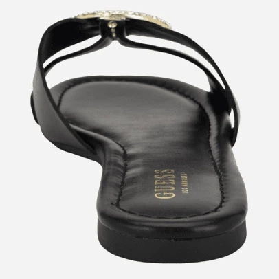 Женские шлепанцы Guess 938312152 37.5 Черные (1159837135) - Фото 3 Женские шлепанцы Guess 938312152 37.5 Черные (1159837135) - изображение 3