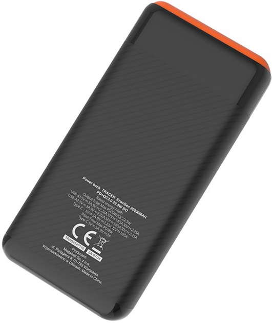 Powerbank Tracer EnerGen 20000mAh Black/Orange (TRABAT47516) - obraz 4