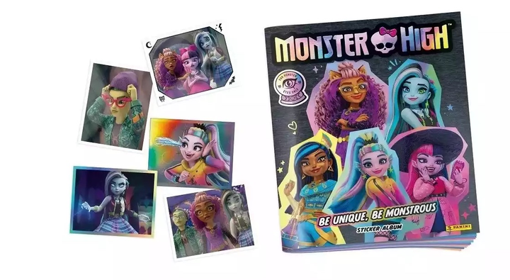 Набір колекційних карток Panini Monster High: Starter Pack Stickers 105907 (8051708010992) - зображення 1