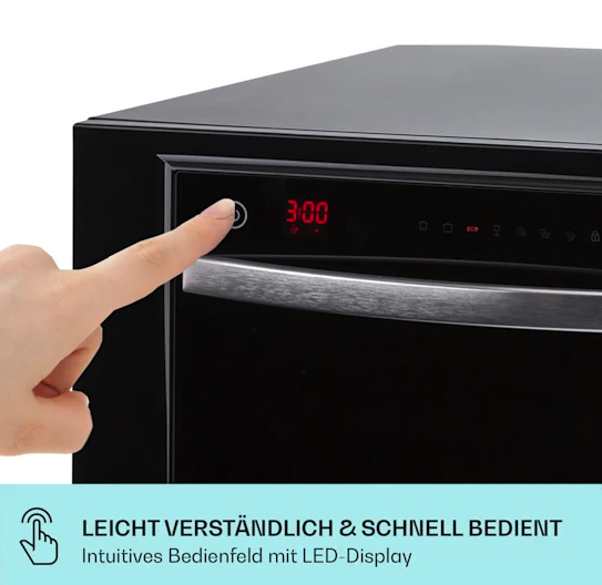 Посудомоечная машина Klarstein Havasia UV 8 Neo, 1380 Вт, 6 комплектов посуды - изображение 2