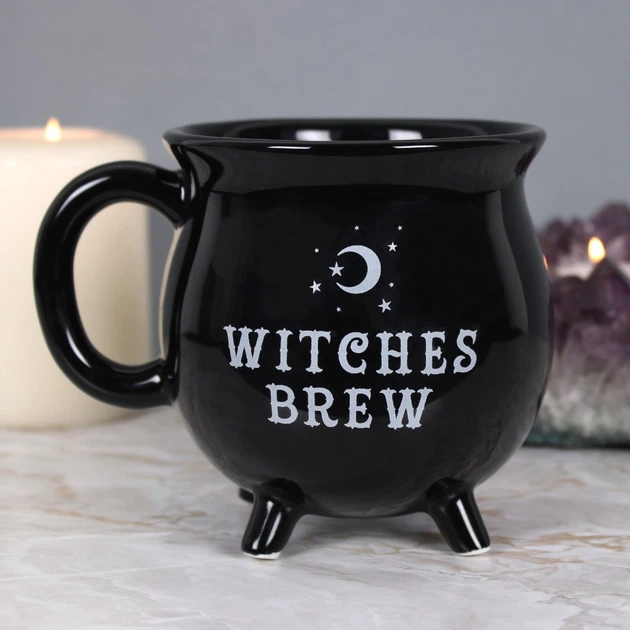 Чорна чашка-котел «Witches brew” 02352 - Фото 1 Чорна чашка-котел «Witches brew” 02352 - изображение 1