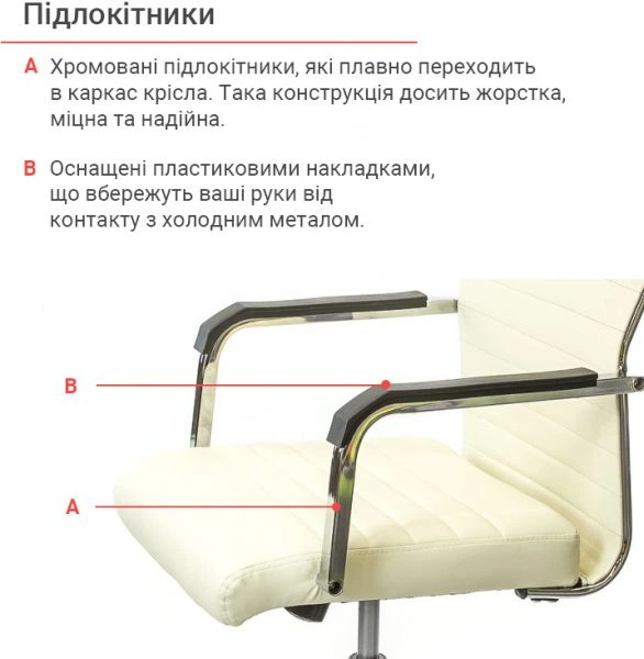 Кресло аклас Кап fx сн tilt Белый (pu White) - изображение 9