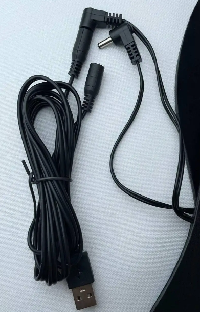 Устілки з підігрівом від USB Універсальні / Устілки від USB Power Bank нар. 35-40 / Чорний - зображення 2
