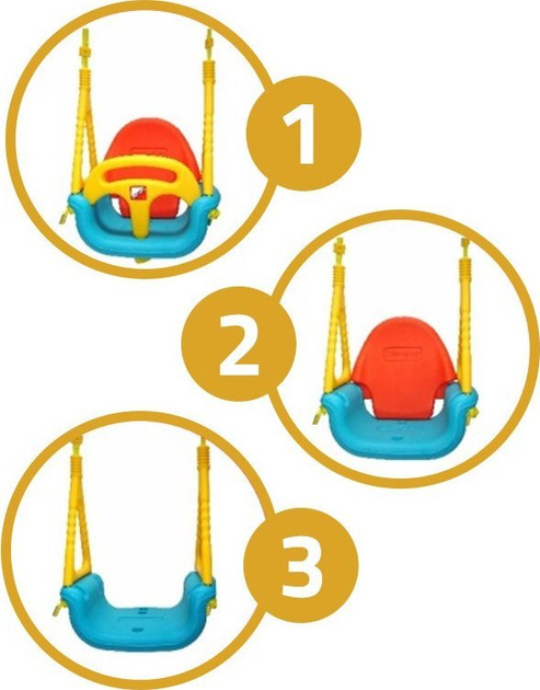 Гойдалка дитяча Ricokids 3 в 1 422 (5902596153472) - зображення 4