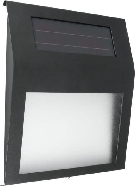 Lampa ścienna solarna DPM SBT01B z numerem budynku Black (5906881220993) - obraz 2