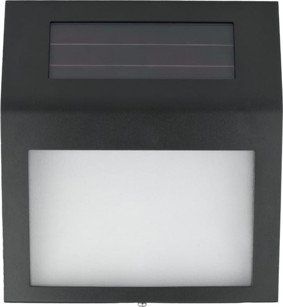 Lampa ścienna solarna DPM SBT01B z numerem budynku Black (5906881220993) - obraz 3