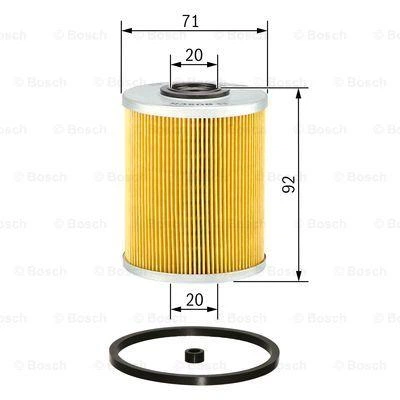 Фильтр топливный Bosch 1 457 429 656 - Фото 5 Фильтр топливный Bosch 1 457 429 656 - изображение 5