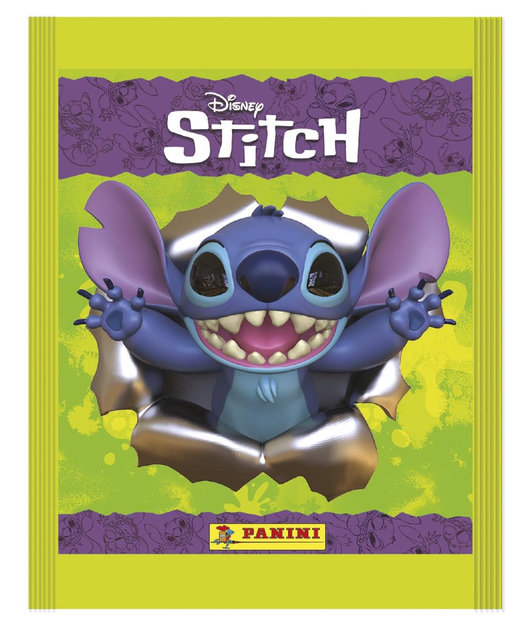 Набір колекційних карток Panini Disney: Stitch 2025 - 40 Stickers Multipack Blister 107511 (8051708011371) - зображення 2