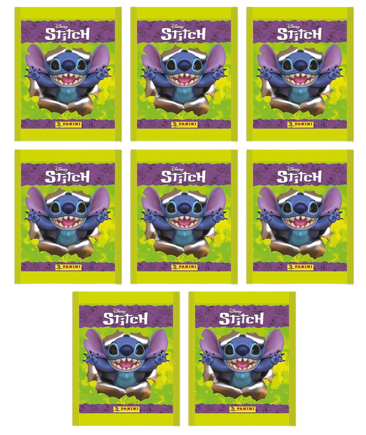 Набір колекційних карток Panini Disney: Stitch 2025 - 40 Stickers Multipack Blister 107511 (8051708011371) - зображення 3