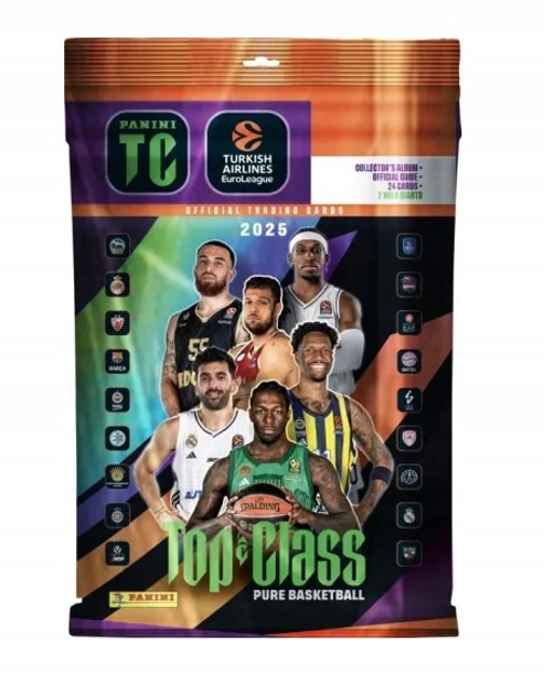 Набір колекційних карток Panini Euroleague Top Class: Starter Pack 108355 (8051708023916) - зображення 1
