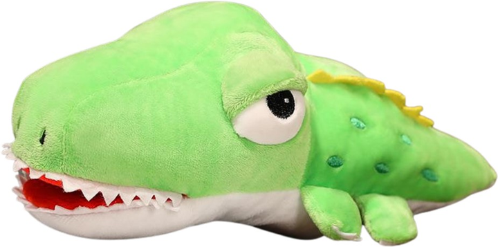 Maskotka-pacynka Lean Toys Krokodyl Zielony 30 cm 16408 (5905679079188) - obraz 1