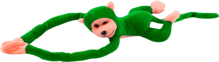 М'яка іграшка Lean Toys Мавпа зі звуком Зелена 80 см 16820 (5905884451373) - зображення 3