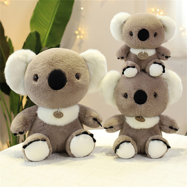 Maskotka-przytulanka Lean Toys Koala Szara 23 cm 22184 (5905991045403) - obraz 2