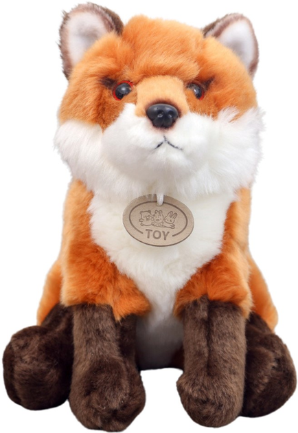 Maskotka-przytulanka Lean Toys Lis Rudo-brązowy 23 cm 22189 (5905991045458) - obraz 1