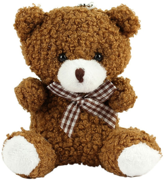 Maskotka-brelok Lean Toys Miś Brązowy 8 cm 22496 (5905991048527) - obraz 1