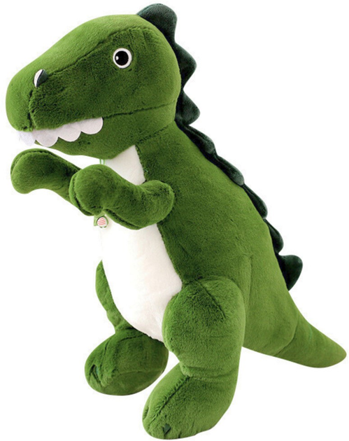 Maskotka-przytulanka Lean Toys Dinozaur Zielony 27 cm 22553 (5905991049081) - obraz 1