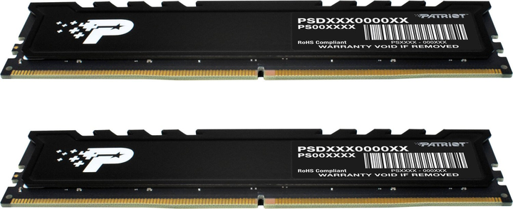 Pamięć RAM Patriot DDR5-5600 32768MB PC5-44800 (Kit of 2x16384) Signature Premium (PSP532G5600KH1) - obraz 2