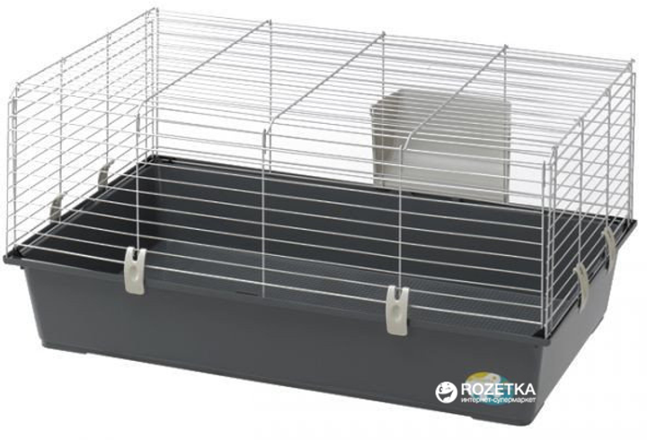 Клетка для кроликов Ferplast Rabbit 100 EL 95х57х46 см Черная ...