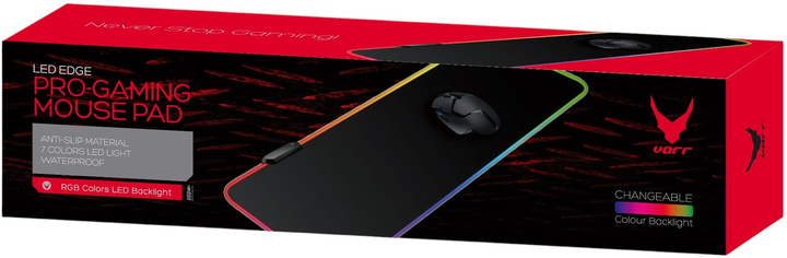 Podkładka gamingowa Varr VGMP9040RGB RGB - obraz 3