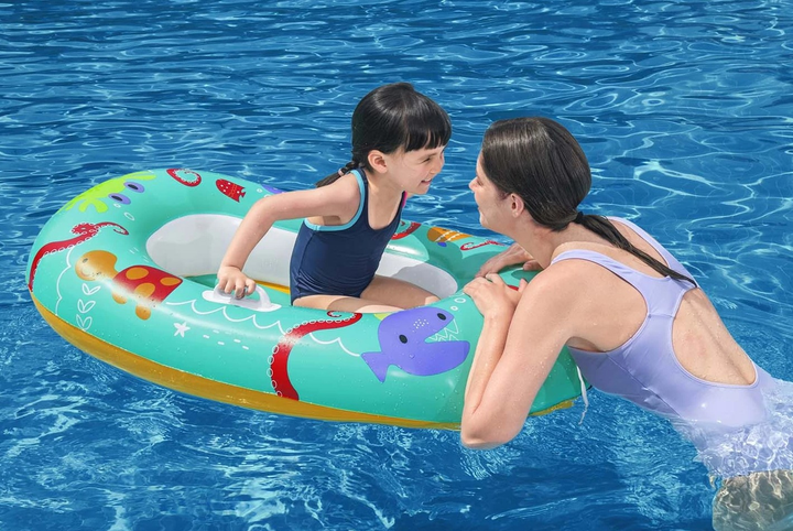 Ponton plażowy do pływania dziecięcy Bestway 119 x 79 cm 34009 (6942138930368) - obraz 12
