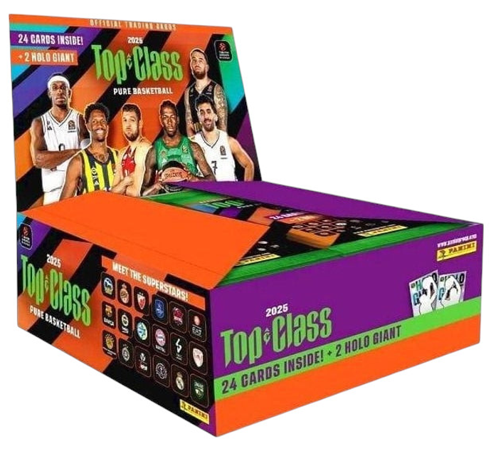 Набір колекційних карток Panini Euroleague Top Class: Display of 10 Special Packs 108356 (8051708023954) - зображення 1