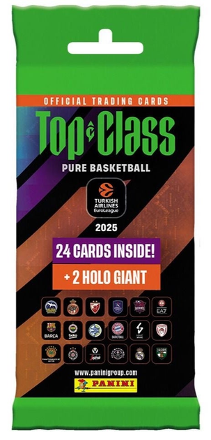 Набір колекційних карток Panini Euroleague Top Class: Display of 10 Special Packs 108356 (8051708023954) - зображення 2