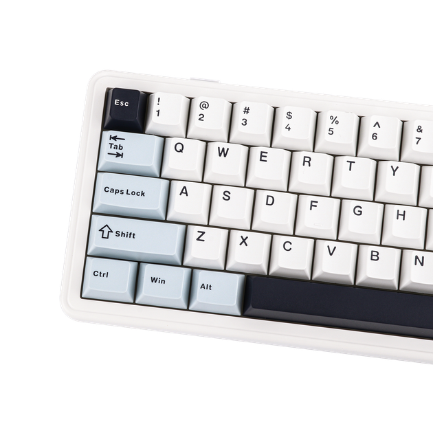 Клавіатура бездротова AULA F65 Wireless Mechanical Keyboard RGB Blue - изображение 4