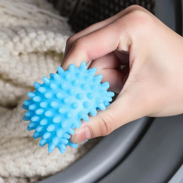 2шт Силиконовые шарики для стирки белья Dryer balls (см11450) - изображение 4