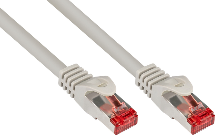 Патч корд Good Connections CAT6 S/FTP 10m Grey (4014619037841) - зображення 1
