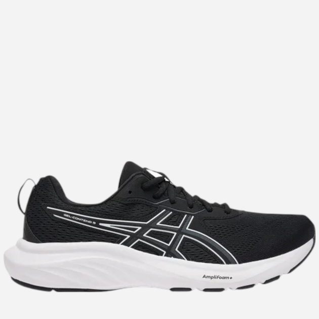 Buty do biegania męskie ASICS Gel-Contend 9 1011B881-002 44 (10US) Czarne (4550457866606) - obraz 1