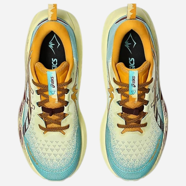 Чоловічі кросівки для бігу ASICS Trabuco Max 4 1011B976-750 40.5 (7.5US) Світло-жовті (4570158689762) - зображення 6