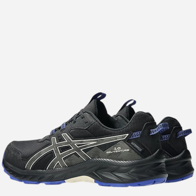 Чоловічі кросівки для бігу ASICS Gel-Venture 10 Waterproof 1011B965-002 46.5 (12US) Чорні (4570158690034) - зображення 4