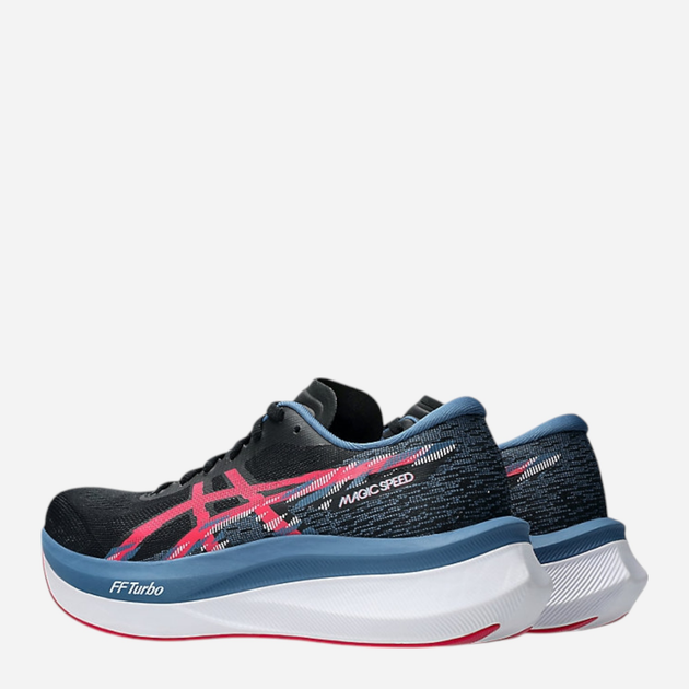 Buty do biegania damskie ASICS Magic Speed 4 1012B676-001 40.5 (9US) Czarne (4570158751636) - obraz 4