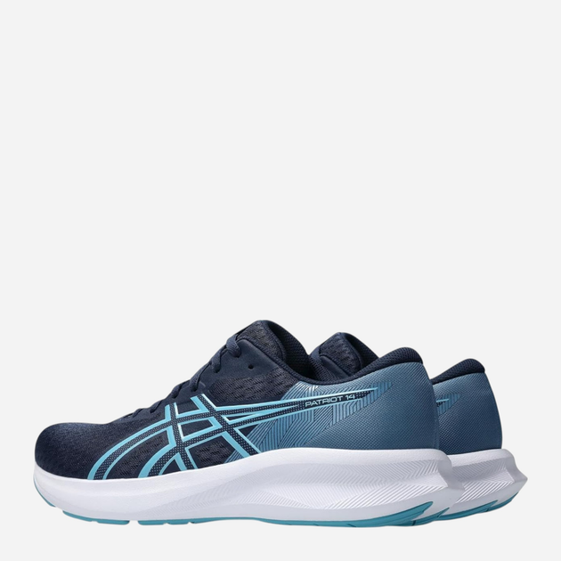 Buty do biegania męskie ASICS Patriot 14 1011C050-400 41.5 (8US) Granatowe (4570158933100) - obraz 4
