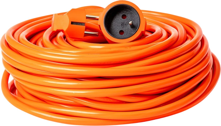 Подовжувач Platinet 1 розетка 230V 16A 30 m Orange (46089) - зображення 2